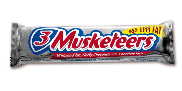 3 Musketeers bar