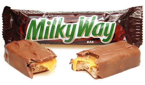 An American Milky Way bar