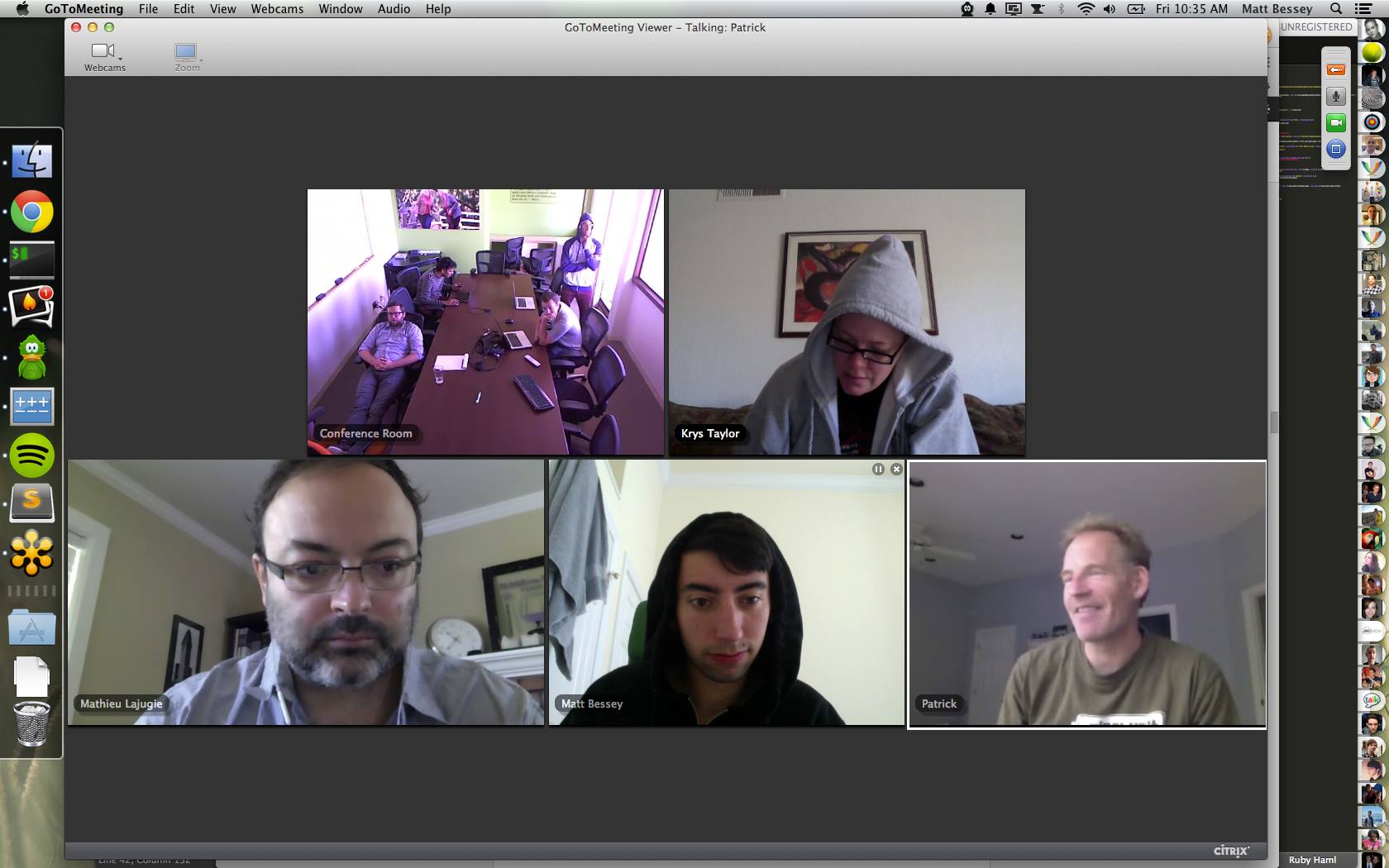 Working Remotely Meeting